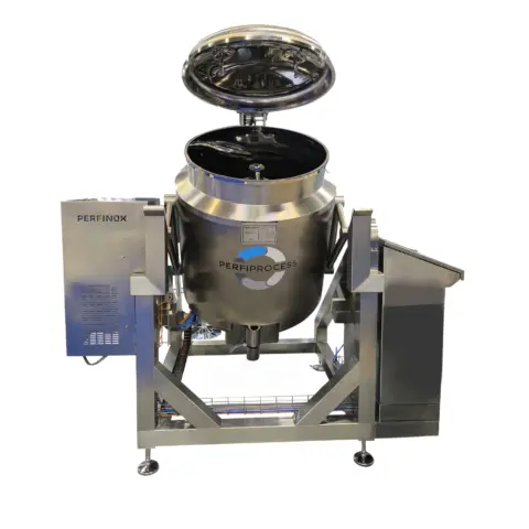 DPT Dutch Process Technology Perfinox PFX kiepketel tiltable vessel cooking vessel kookketel koch kessel kip kessel