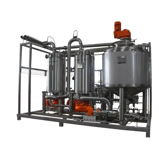 Perfitherm skid with buffer vessel DPT Dutch Process Technology