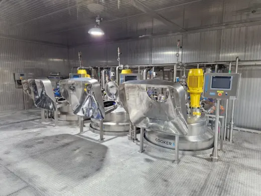 Sauce cooking vessels dpt dutch process technology