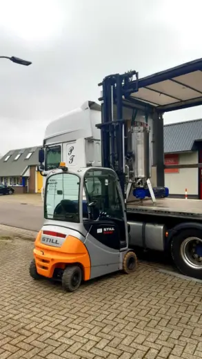 Dutch Process Technology SSHE Geschraapte warmtewisselaar Schabenderwarmetauscher T1