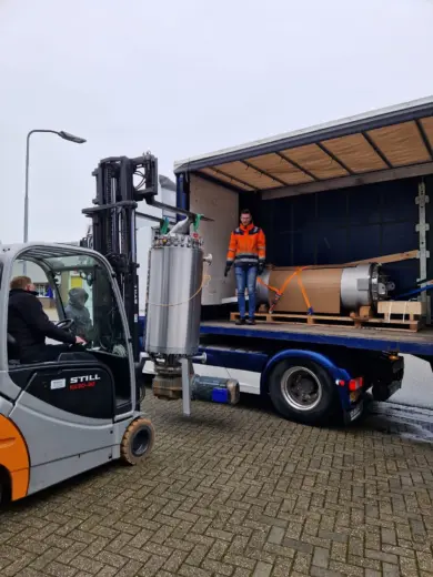 DPT Dutch Process Technology SSHE geschraapte warmtewisselaar schabender warmetauscher wartung service spare parts